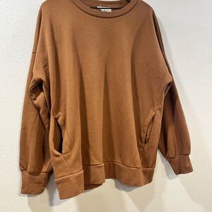 SET Zenana Outfitters Brown Loungewear